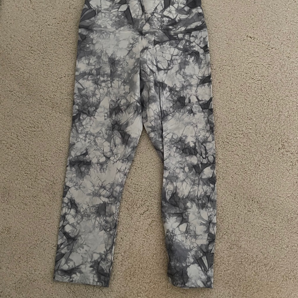 lululemon align crop tie dye